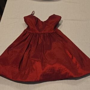 B Darlin Rich Red Formal Junior Dress
